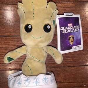 Marvel Kidrobot Phunny 8” Baby Groot Plush Potted‎ Guardians of the Galaxy